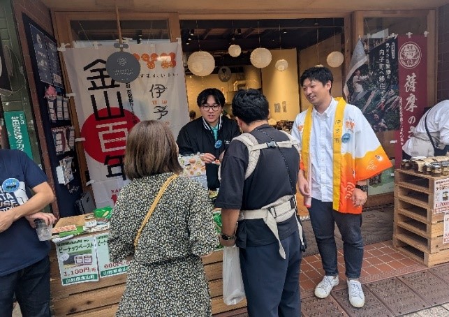 活動写真:山田隊員
